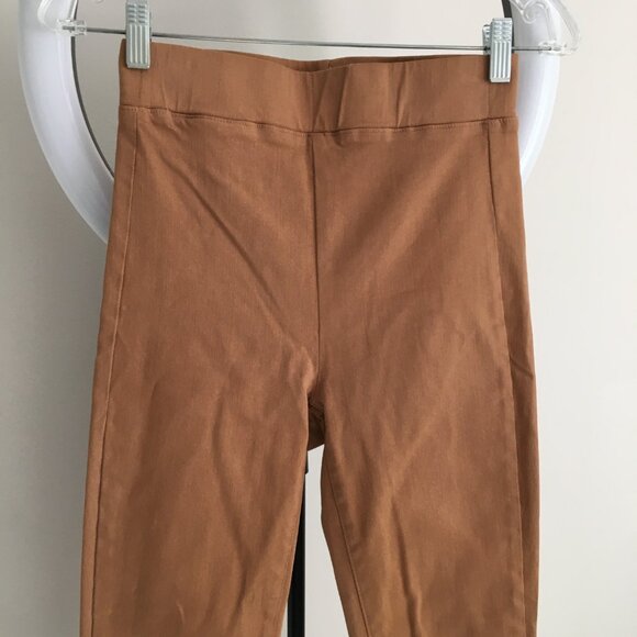 NWOT L'AGENCE Hazelnut Coated Stretch Rochelle High Waist Pull On Jeggings Jeans - Picture 4 of 8